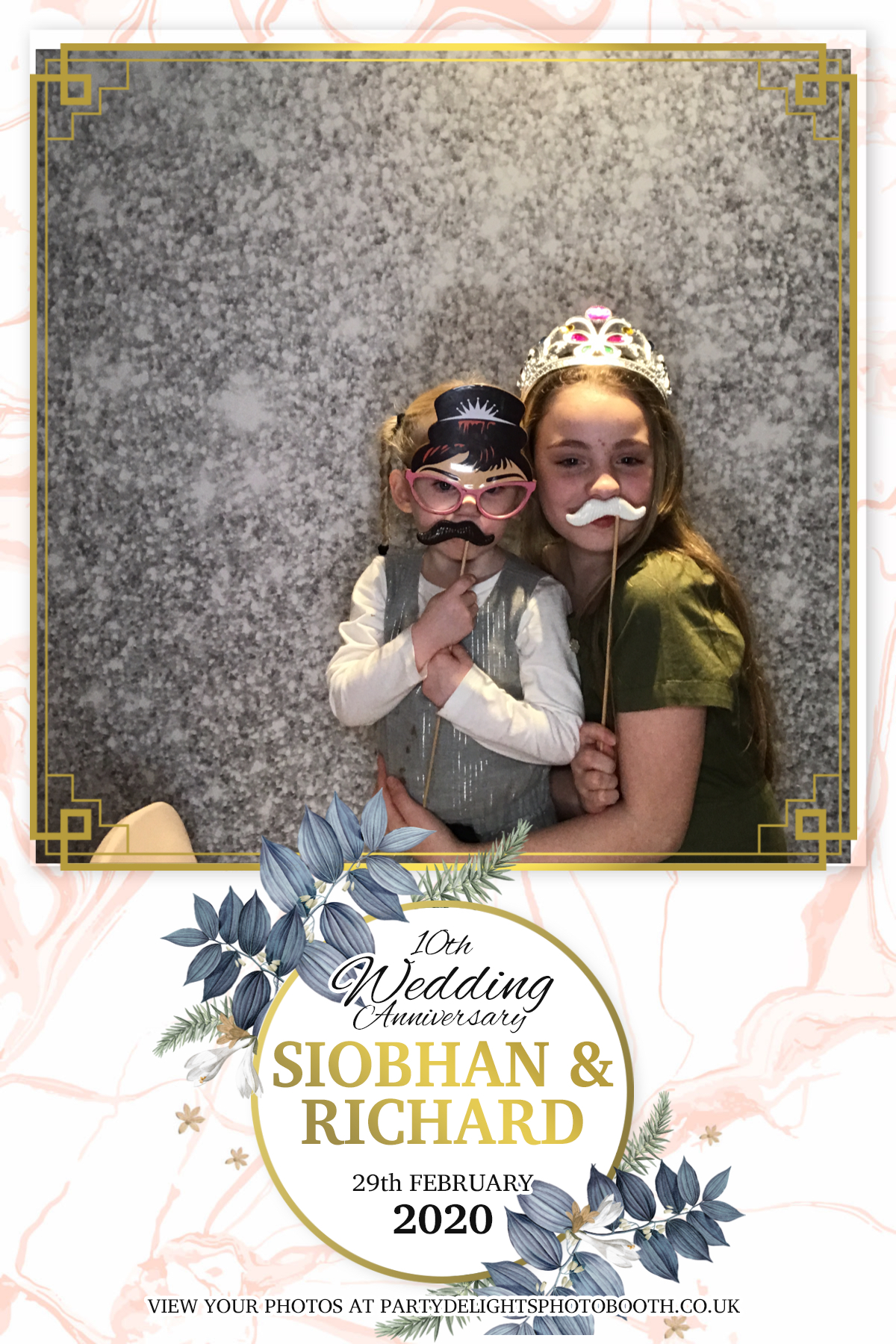 Siobhan and Richards Vow renewal  | View more photos from the event at gallery.partydelightsphotobooth.co.uk/u/PartyDelightsPhotoBooth/Siobhan-and-Richards-Vow-renewal